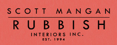 Scott Mangan - Rubbish Interiors INC. Logo