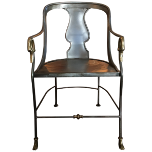 polished armchair  need price front