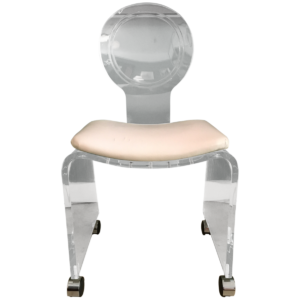 rolling side chair front