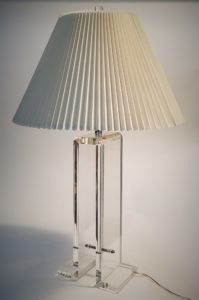 Lucite Lamp 01
