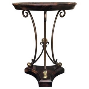 maitland smith tessellated tray top gueridons front