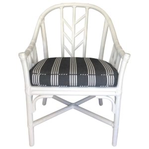 mcguire furniture company painted armchairs front